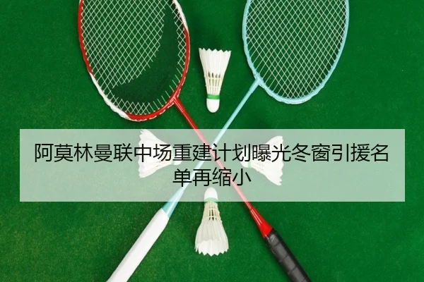 阿莫林曼联中场重建计划曝光冬窗引援名单再缩小